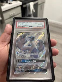 Pokemon TCG Lugia GX Holo Ultra Rare Card Lost Thunder 207/214 Psa 10 - Image 3