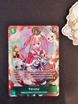 OP09-034 Perona ALT ART -ONE PIECE Card Game- Heroines Dash Pack English EB03 - Image 1