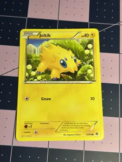 Pokemon TCG Joltik Black & White Emerging Powers Regular Common Card 33/98 LP - Image 1
