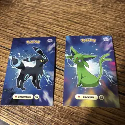 Pokemon Espeon Shiny & Shiny Umbreon Card Database Non-TCG - Image 1