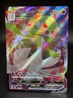 Pokemon Gardevoir VMAX TCG Champions Path Holo Ultra Rare Card 017/073 - Image 1