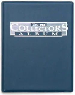 Ultra Pro: 9-Pocket Collectors Portfolio (Blue) - Image 1