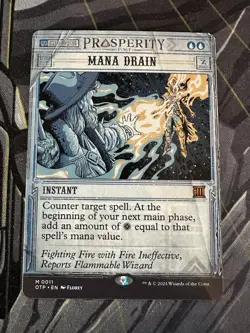 Mana Drain Outlaws of Thunder Junction: Breaking News Regular - Image 1