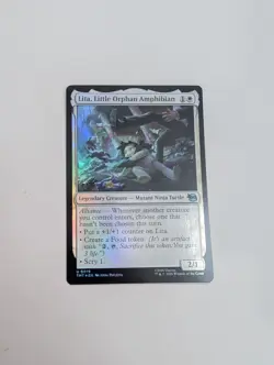 MTG - Lita, Little Orphan Amphibian (Foil) - Teenage Mutant Ninja Turtles NM/M - Image 1
