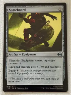 SKATEBOARD 178 UC TEENAGE MUTANT NINJA TURTLES Magic: The Gathering NM/M - Image 1