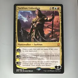 Magic MTG: Sarkhan Unbroken - Dragons Of Tarkir (DTK) #230 (Near Mint) - Image 1
