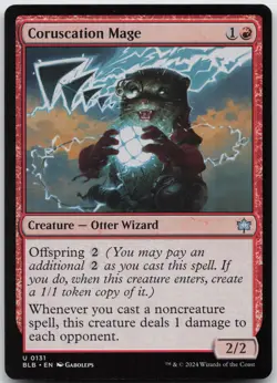 Coruscation Mage (131) Bloomburrow NM - MTG - Image 1