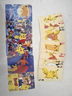 1999 Vintage Pokemon Poker Deck EXTREMELY RARE MINT Deck of 54 cards 🔥 - Image 4