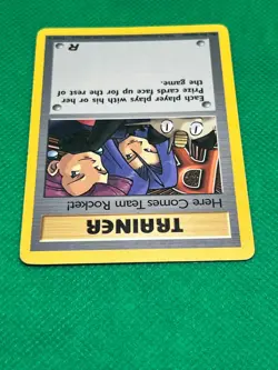 Pokemon Tcg Here Comes Team Rocket! 71/82 Team Rocket Set Non-holo - Image 3