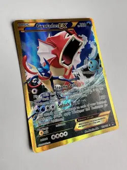 Gyrados Ex SECRET RARE GOLD 123/122 Pokemon XY Breakpoint BEAUTIFUL CARD - Image 2