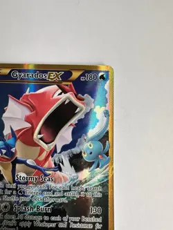 Gyrados Ex SECRET RARE GOLD 123/122 Pokemon XY Breakpoint BEAUTIFUL CARD - Image 4