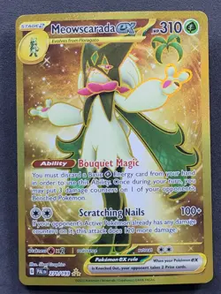 Meowscarada ex 271/193 Hyper Rare Paldea Evolved Pokemon TCG - Image 1