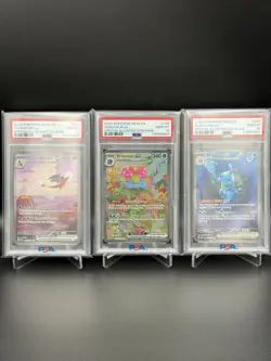 Pokemon S&V 151 PSA 10 Venusaur 198 Charizard 199 Blastoise 200 *SEQUENTIAL* - Image 1