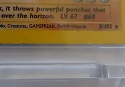 Pokemon Machamp 1st Edition Deck Exclusives Holo 008/102 100 HP 1999 - Image 2