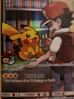 Pokemon Sun & Moon Cosmic Eclipse Pikachu Secret Rare 241/236 - Image 1