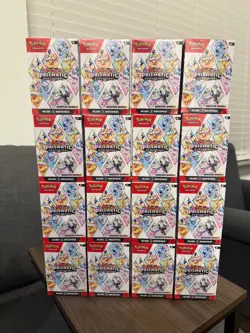 Pokemon TCG Prismatic Evolutions Booster Bundle LOT 16 - Image 1