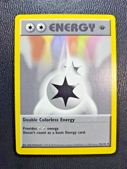 1999 Pokemon Base 1st Edition #96 Double Colorless Energy - Image 1