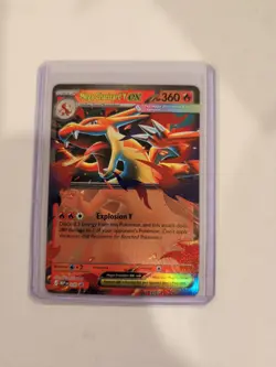 Mega Charizard Y Ex Pokemon MEP 030 Black Star Promo NM Mint - Image 1