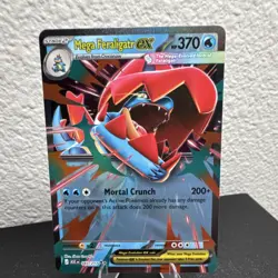 Pokemon Mega Feraligatr EX Ascended Heroes 043/217 Full Art Holo Double Rare - Image 1
