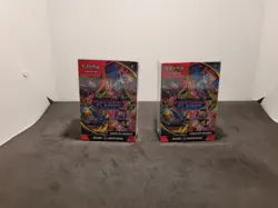 Phantasmal Flames Booster Bundle Pokemon TCG Sealed Box IN HAND - Lot of 2 - NEW - Image 1
