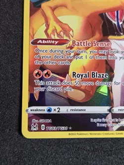 Pokemon Charizard TG03/TG30 Lost Origin Trainer Gallery Ultra Rare NM Condition - Image 5