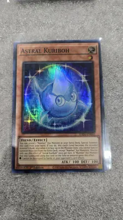 X3 Astral Kuriboh RA04-EN040 Super Rare 1st Edition NM Yugioh - Image 1
