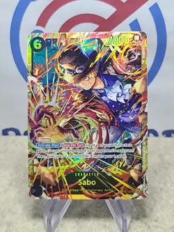 Sabo OP13-120 Carrying on His Will One Piece CCG Blocker Foil 6 Cost 7000 Power - Image 1