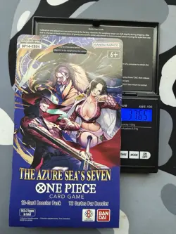 One Piece OP-14 Sleeved Pack *TWO* Heavy-mid Weight! Red Leader Potential!! - Image 2