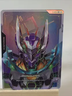 GFreD Resource R-025 C++ Gold Alt Art Steel Requiem Gundam Card Game GD03 NM - Image 3