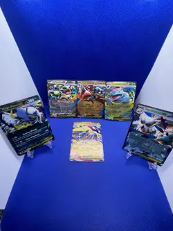 Pokemon Mega Evolutions Ex 6 Card Lot NM - Image 1