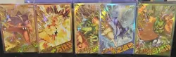 Mengka Pokemon Card- YR - Lot Of 5 -YR#-1-8-10-11-12 - Image 1