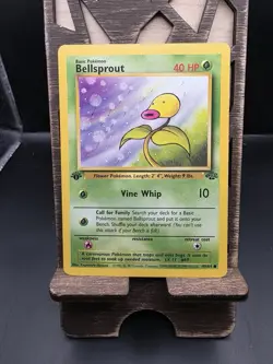 Pokemon TCG Bellsprout Jungle Card 49/64 Regular Common 1st Edition - Image 1