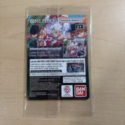 One Piece Monkey D. Luffy US Voyage College Basketball Promo Card- Sealed / Mint - Image 2