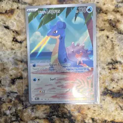 Pokemon Misty's Lapras Full Art Holo DR1 194/182 Trading Card - Image 1