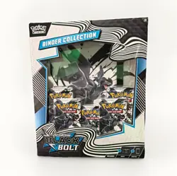 Pokemon Scarlet & Violet Black Bolt Binder Collection – Black Bolt – 5 Cards - Image 1