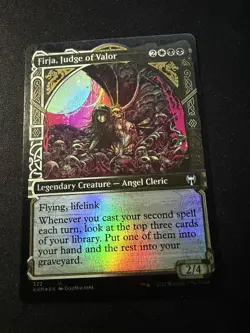 MTG Magic the Gathering Firja, Judge of Valor (322/526) FOIL Kaldheim NM - Image 1