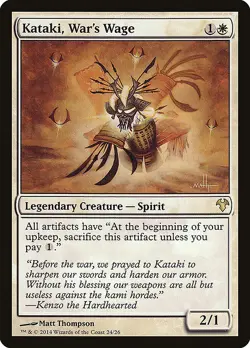 1x Kataki, War's Wage NM Eng MTG - Modern Event Deck - Image 1