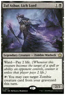 Foundations #77 Zul Ashur, Lich Lord - Image 1