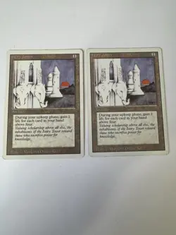 Magic The Gathering Ivory Tower Revised Edition Regular x2 - Image 1