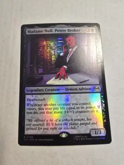 Madame Null, Power Broker Teenage Mutant Ninja Turtles Foil - Image 1