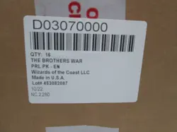 MTG: The Brothers War Pre-Release Kit Case of 16 Kits - SEALED - Image 1