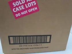 MTG: The Brothers War Pre-Release Kit Case of 16 Kits - SEALED - Image 4
