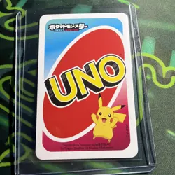 Charizard YELLOW #4 Pokemon Mattel Japanese UNO Card NM/MINT - Image 2