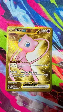 Pokemon Mew ex 205/165 Scarlet & Violet 151 Hyper Rare Full Art Holo English 205 - Image 2