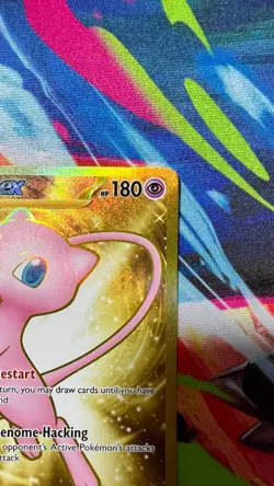 Pokemon Mew ex 205/165 Scarlet & Violet 151 Hyper Rare Full Art Holo English 205 - Image 5