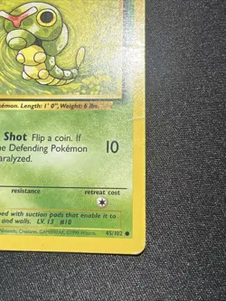 Caterpie 45/102 Base Set - Pokemon Card TCG 1999 - Image 5
