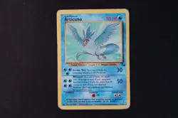 Articuno 17/62 Non Holo Rare Pokemon TCG Card Vintage Fossil 1999 Heavy Play - Image 1