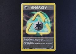 Recycle Energy 105/111 Non Holo Rare Pokemon TCG Card Neo Genesis Heavy Play - Image 1
