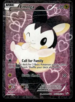Emolga RC23/RC25 Ultra Rare Radiant Collection XY Generations Pokemon Card - Image 1