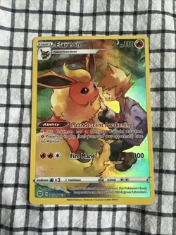 Pokemon TCG Flareon Trainer Gallery Brilliant Stars TG01/TG30 - Image 2